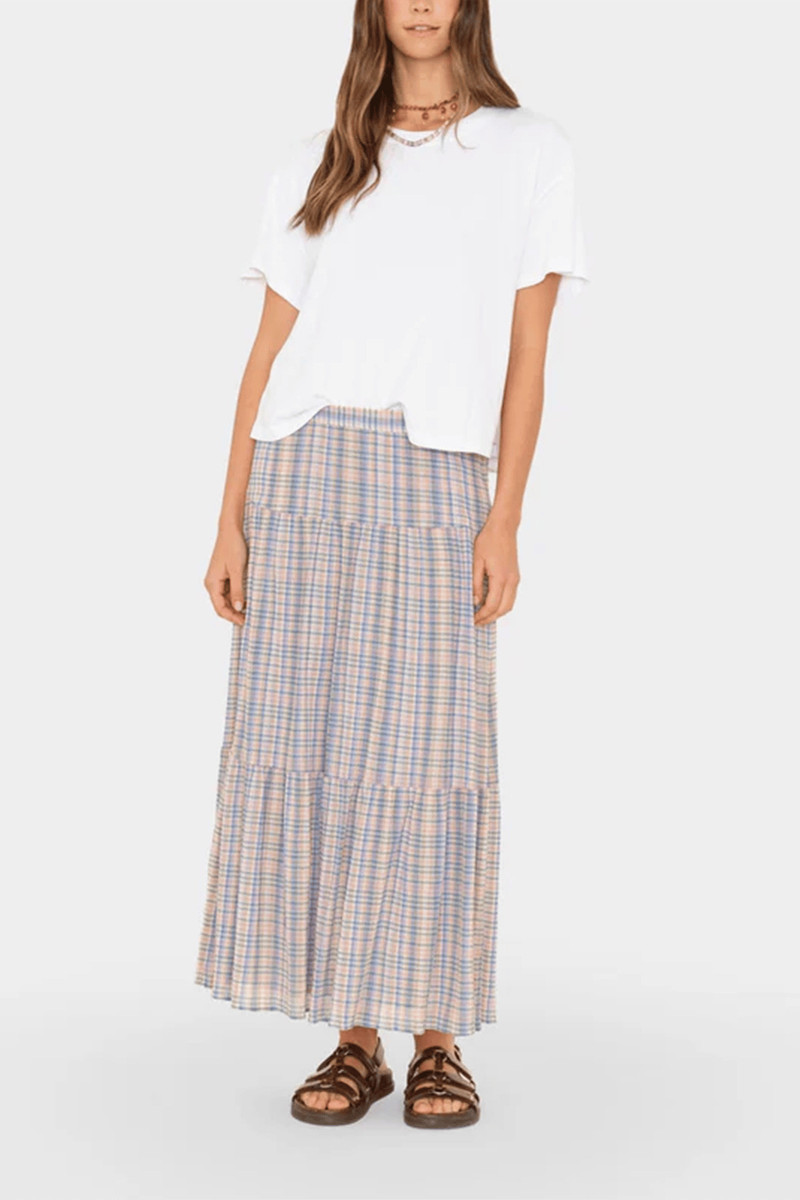 XÍRENA Alexia Skirt in Blue Bayou outlook