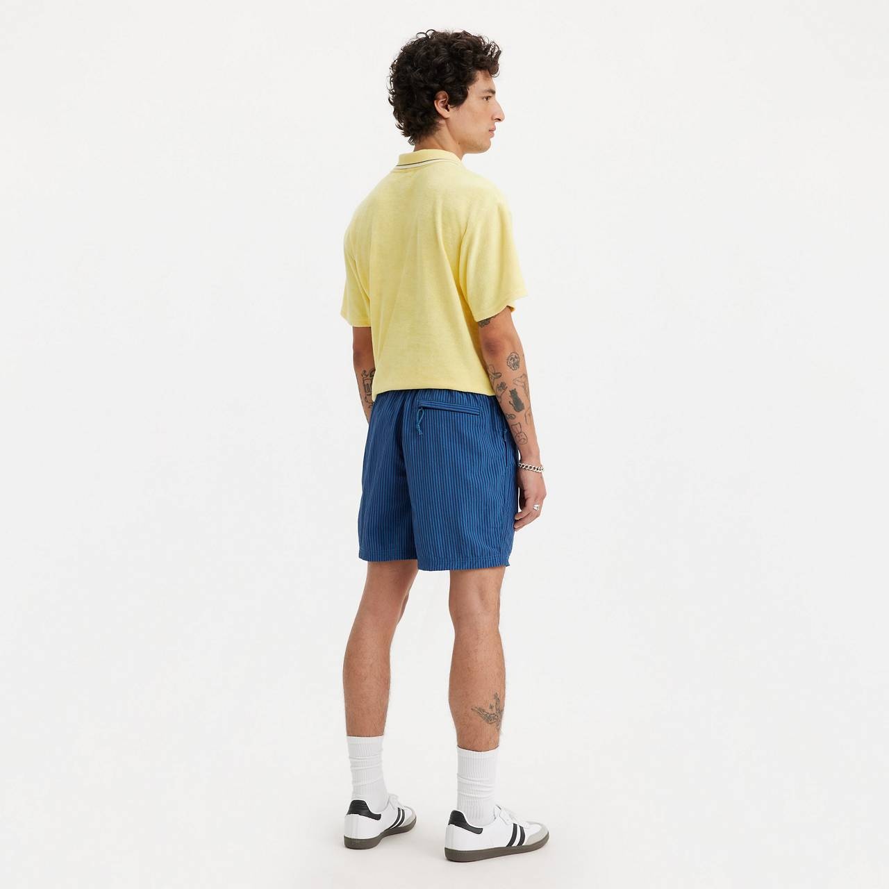 GOLD TAB™ WARM UP NYLON MEN'S SHORTS - 4