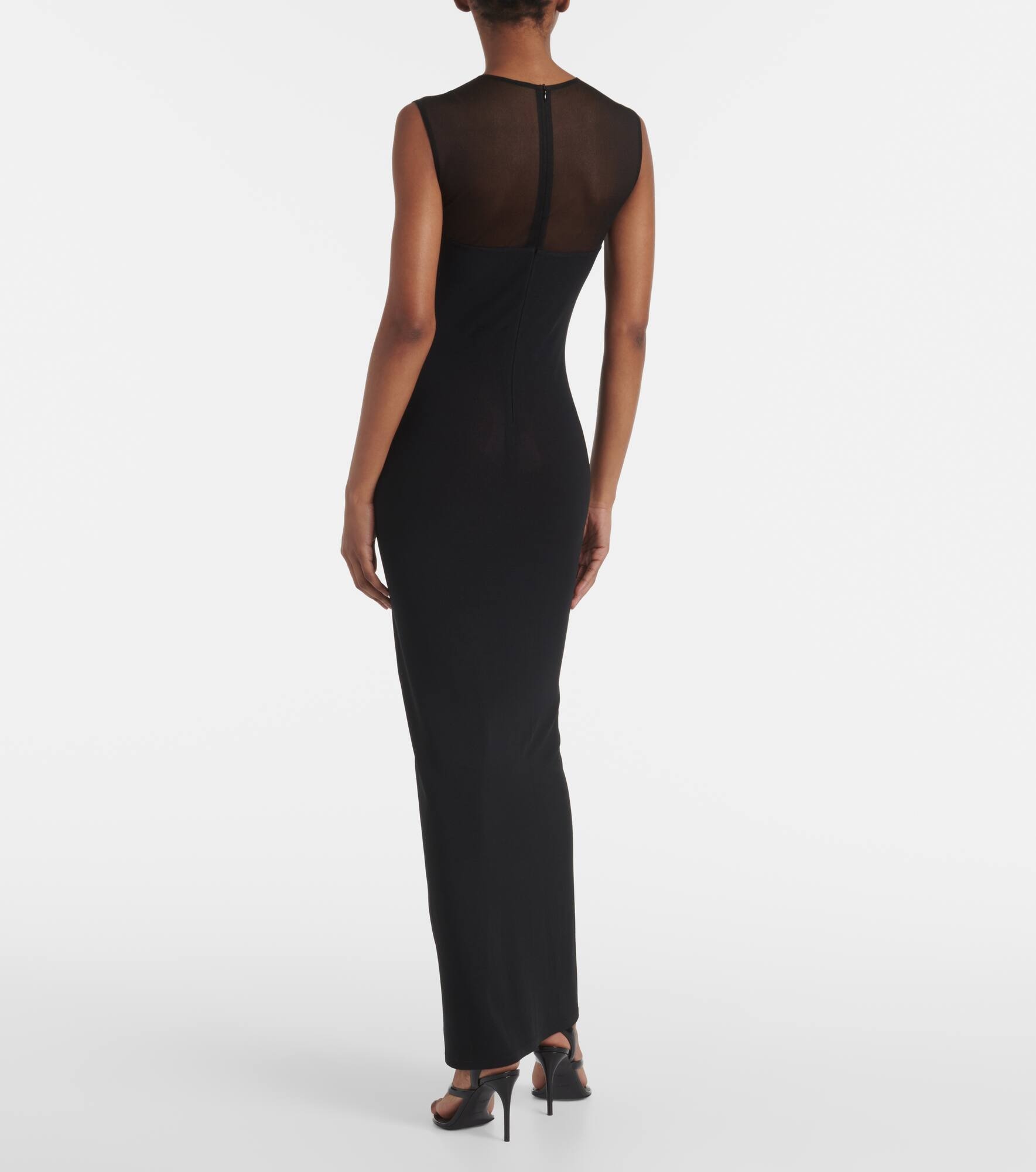 Paneled maxi dress - 3