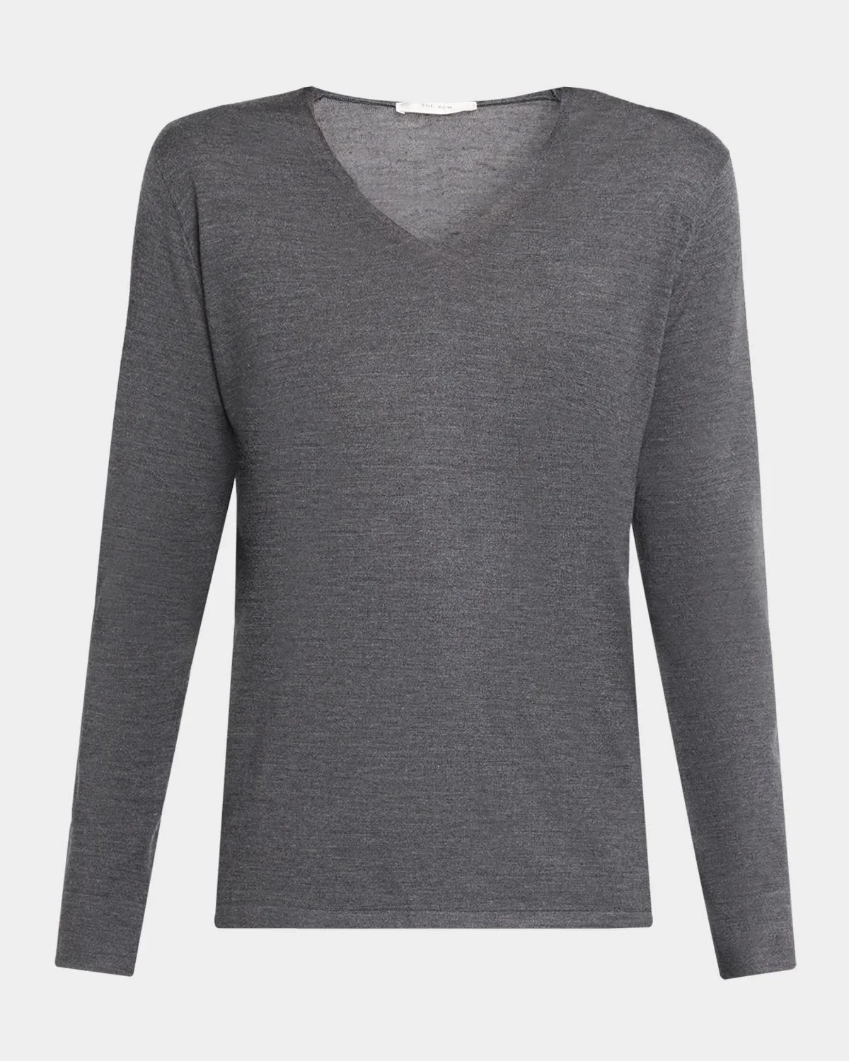 Pruce Wool-Silk Long-Sleeve Top - 1