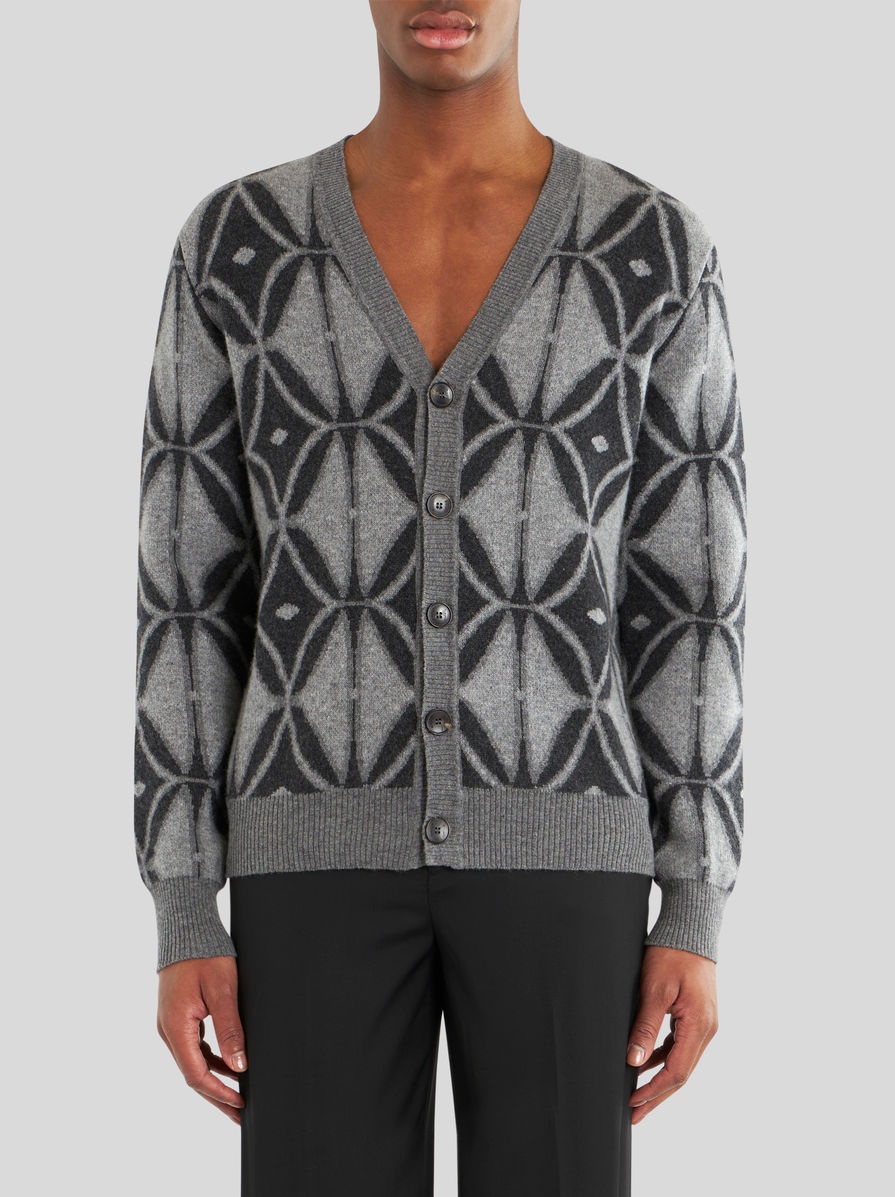 VIRGIN WOOL CARDIGAN - 2