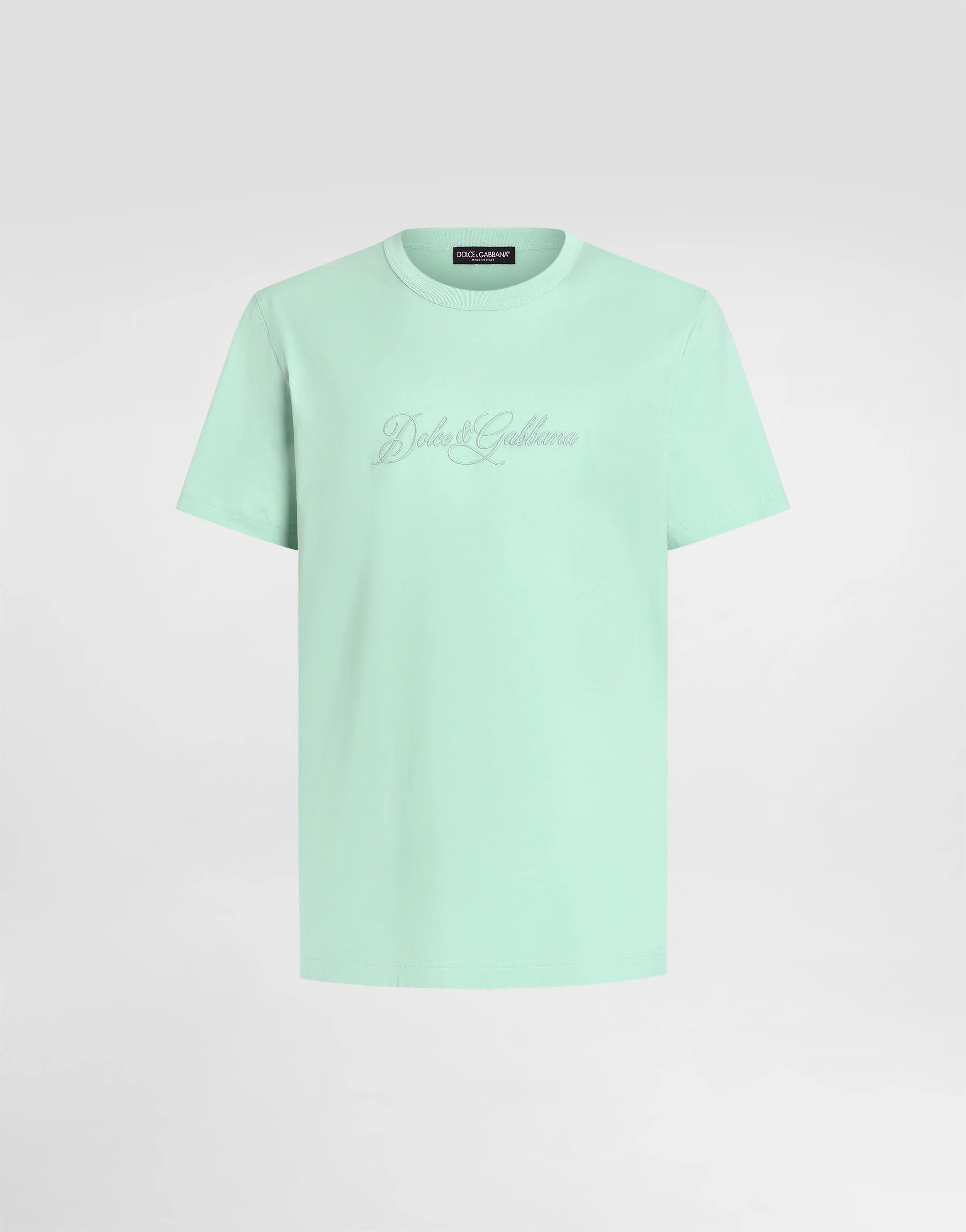 Cotton t-shirt with dg embroidery - 1