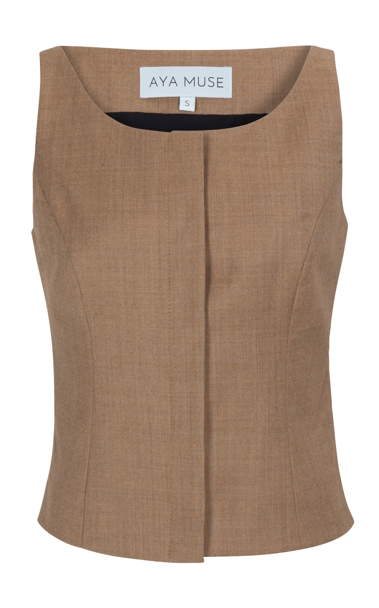 Menti Wool-Blend Vest Top neutral - 1