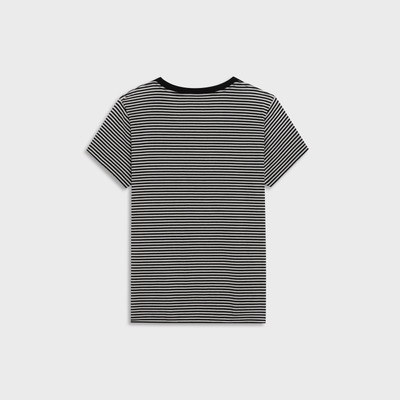 CELINE T-SHIRT 'TRIOMPHE' IN STRIPED COTTON outlook