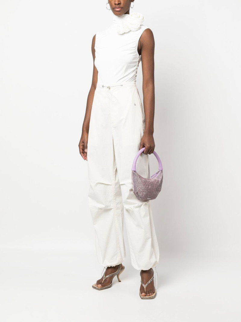STAUD Pepper crystal-embellished tote bag outlook