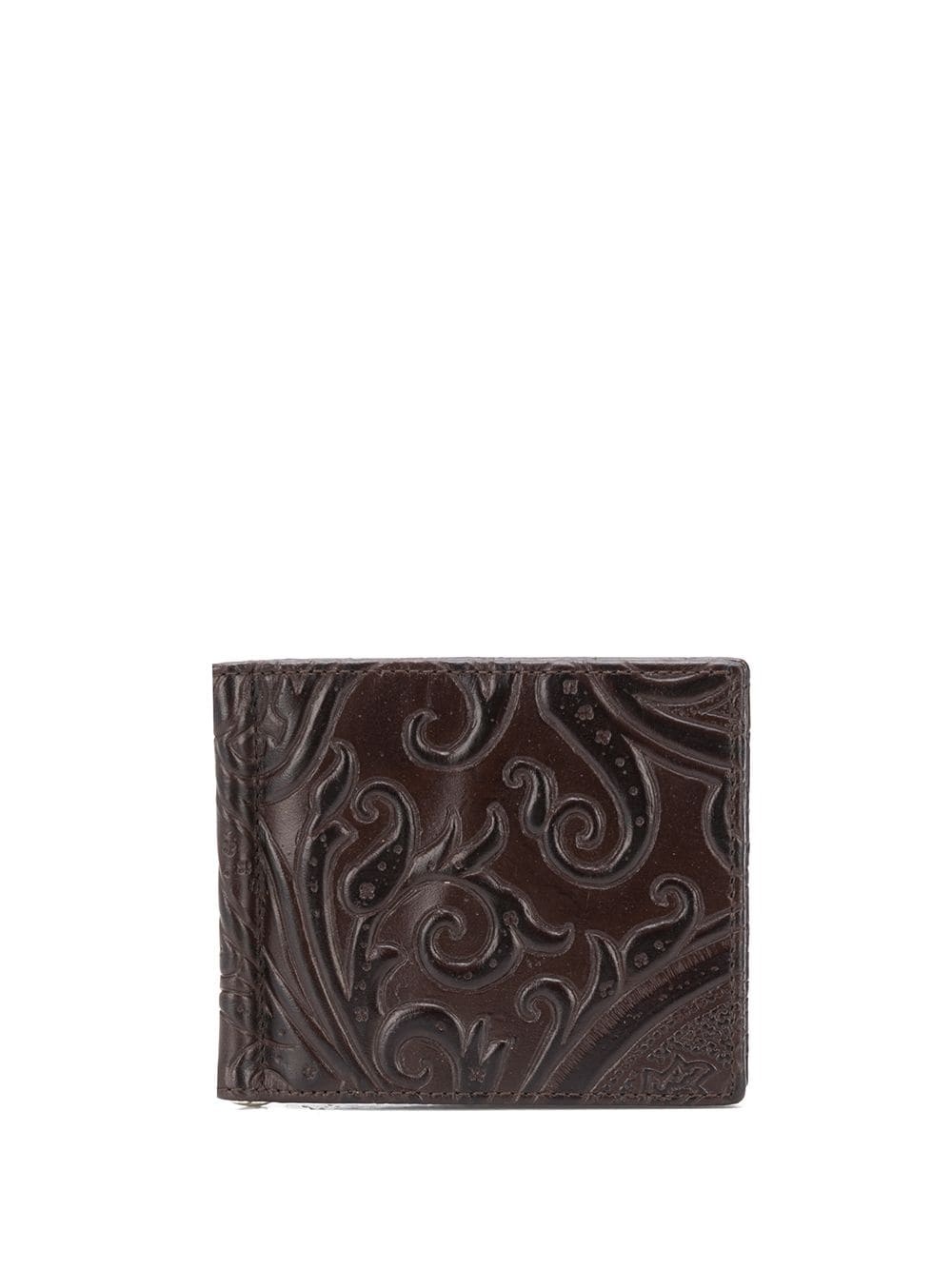 paisley print wallet - 1