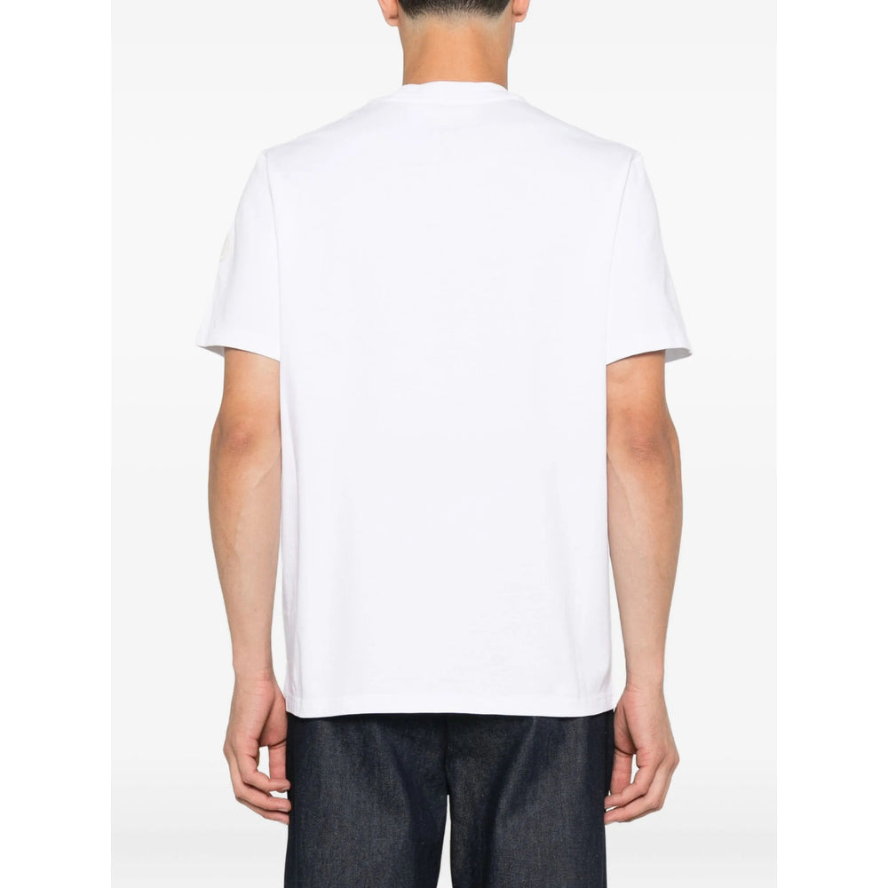Moncler White T-Shirts & Vests - T-Shirts Men - 2