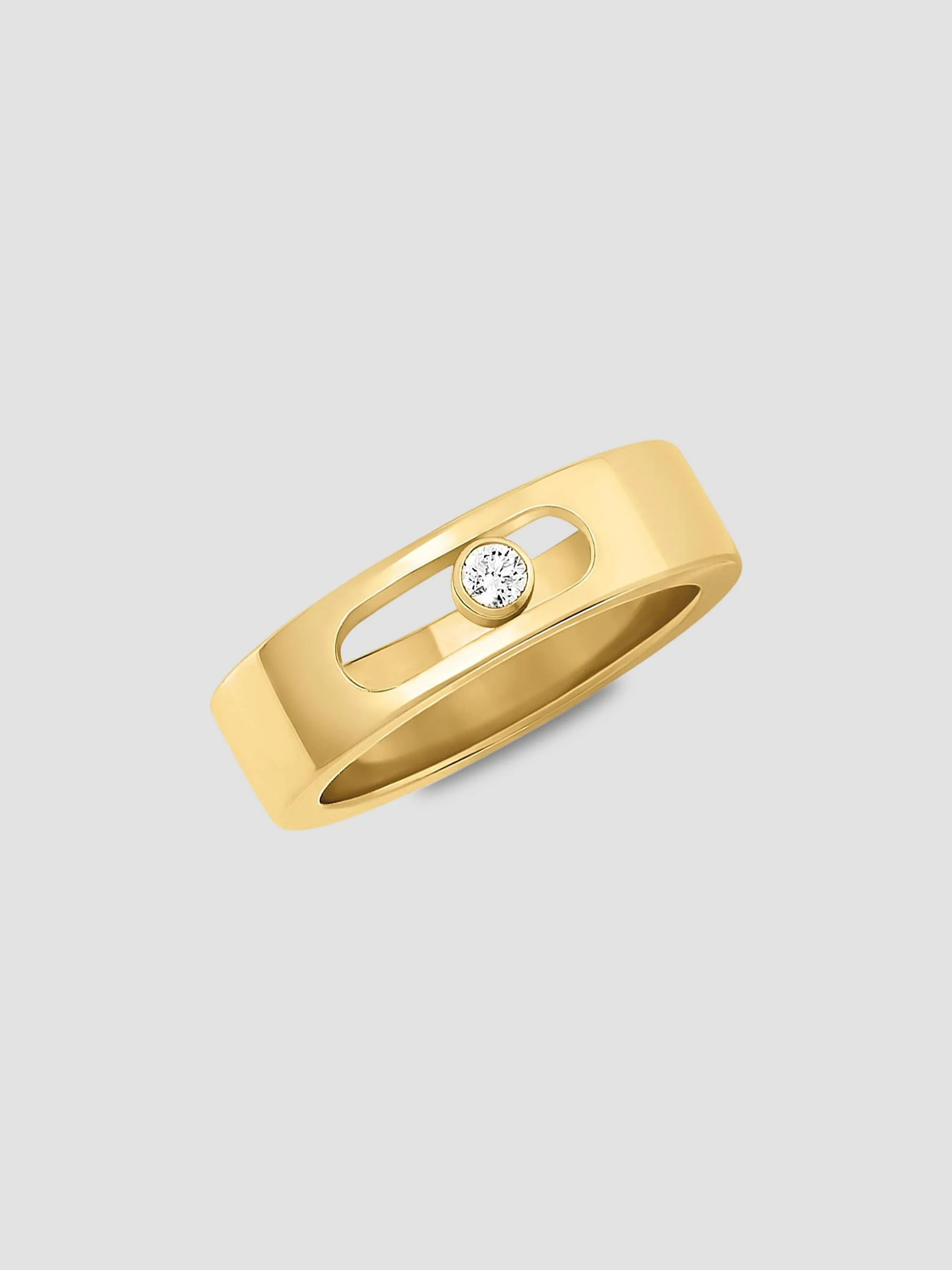 Women's Move Joaillerie 18K Yellow Gold & Diamond Ring - Yellow Gold - 1