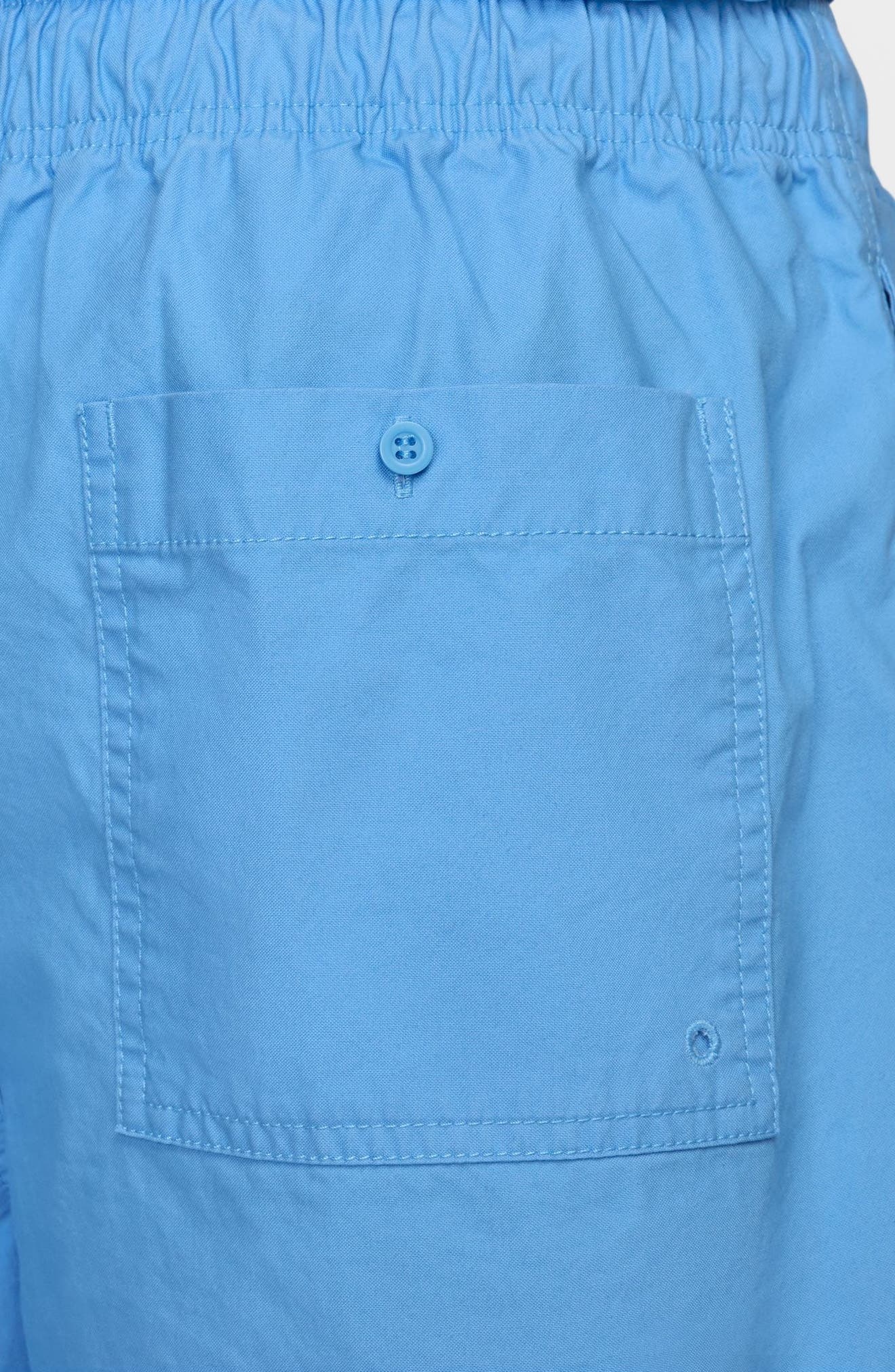 Nike Club Washed Flow Shorts in University Blue at Nordstrom - 8