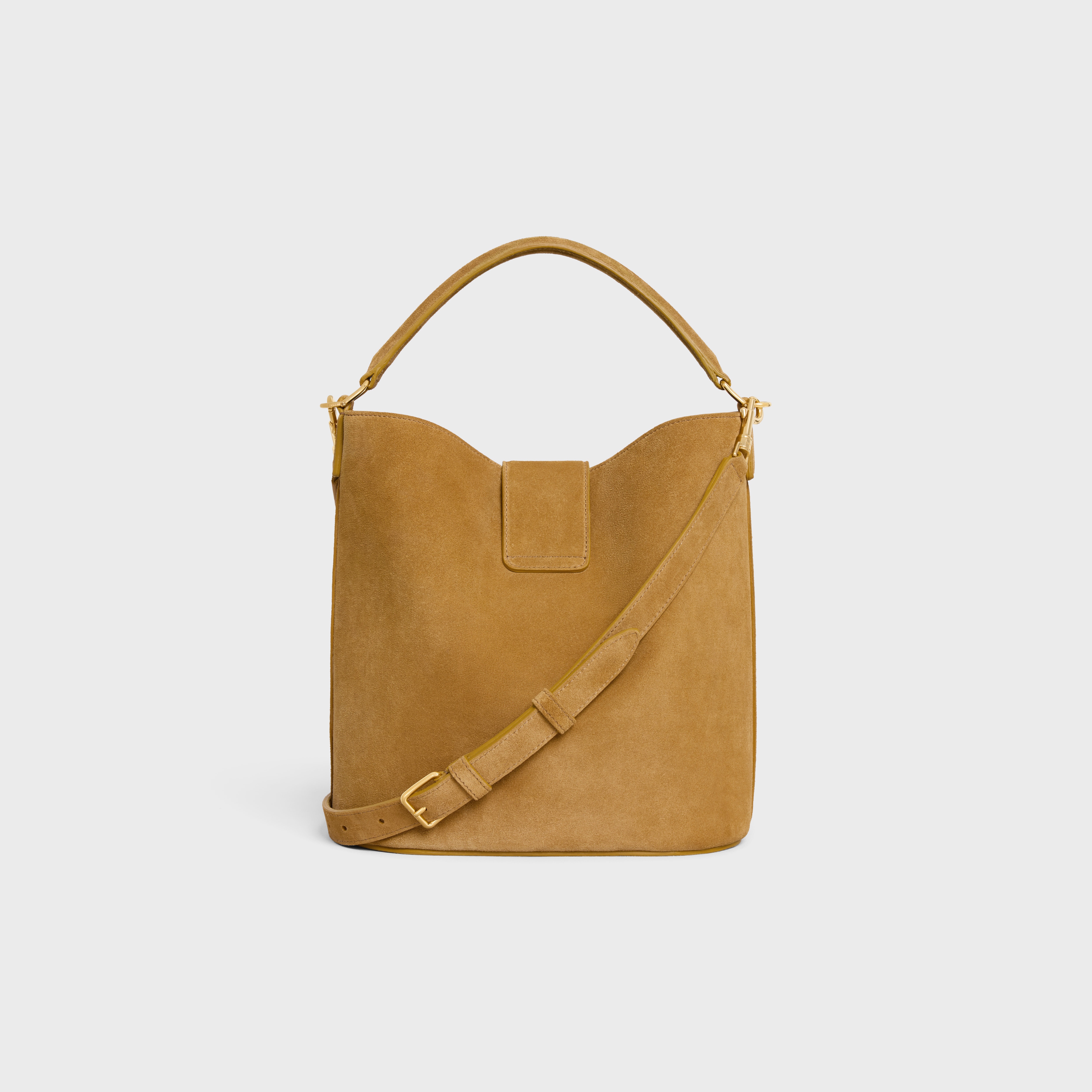 MEDIUM LOUISE BAG in SUEDE CALFSKIN - 3