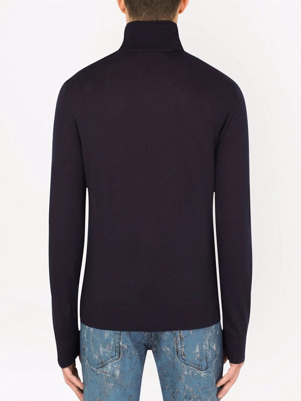 roll-neck cashmere jumper - 4