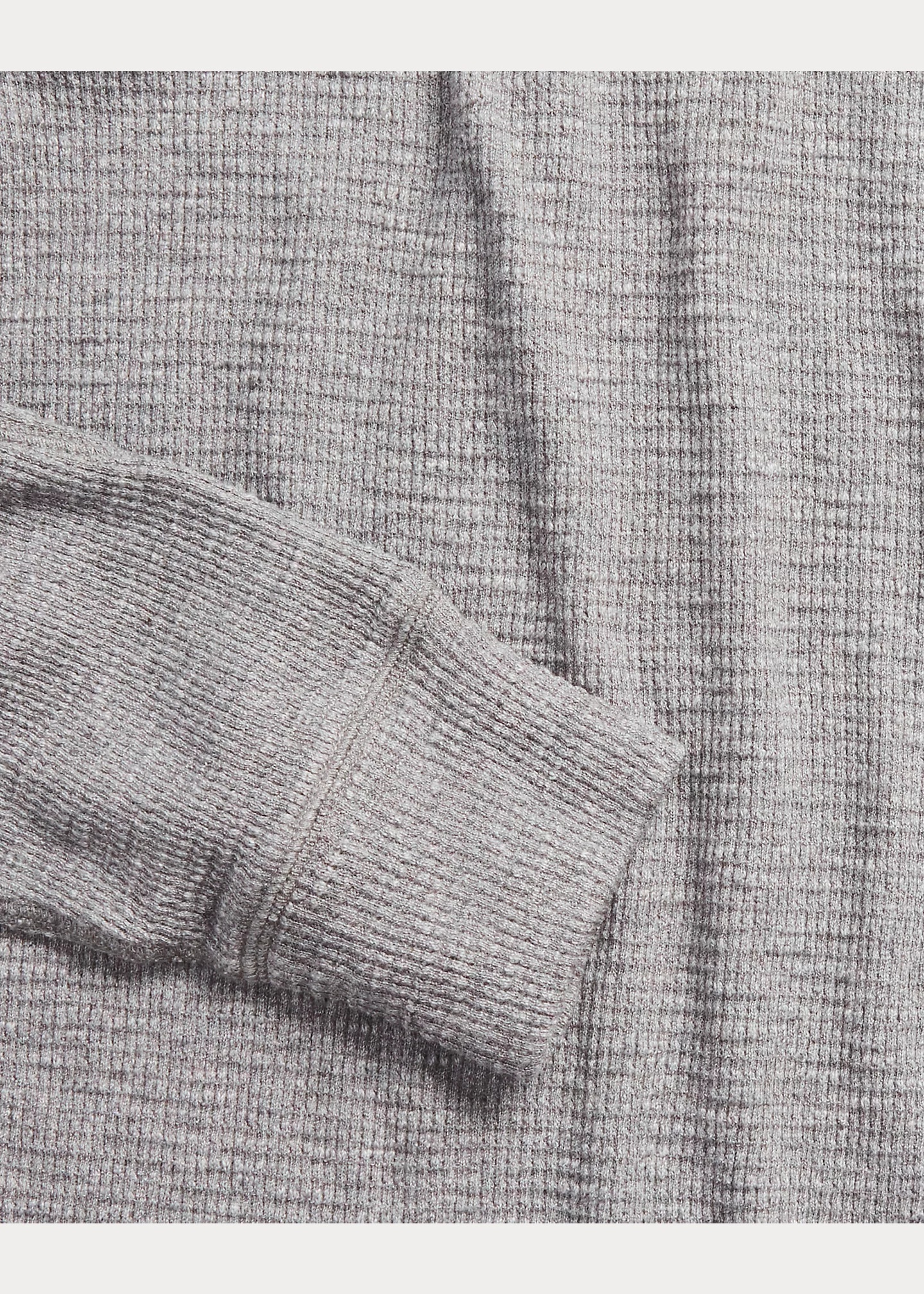 Waffle-Knit Hoodie - 4