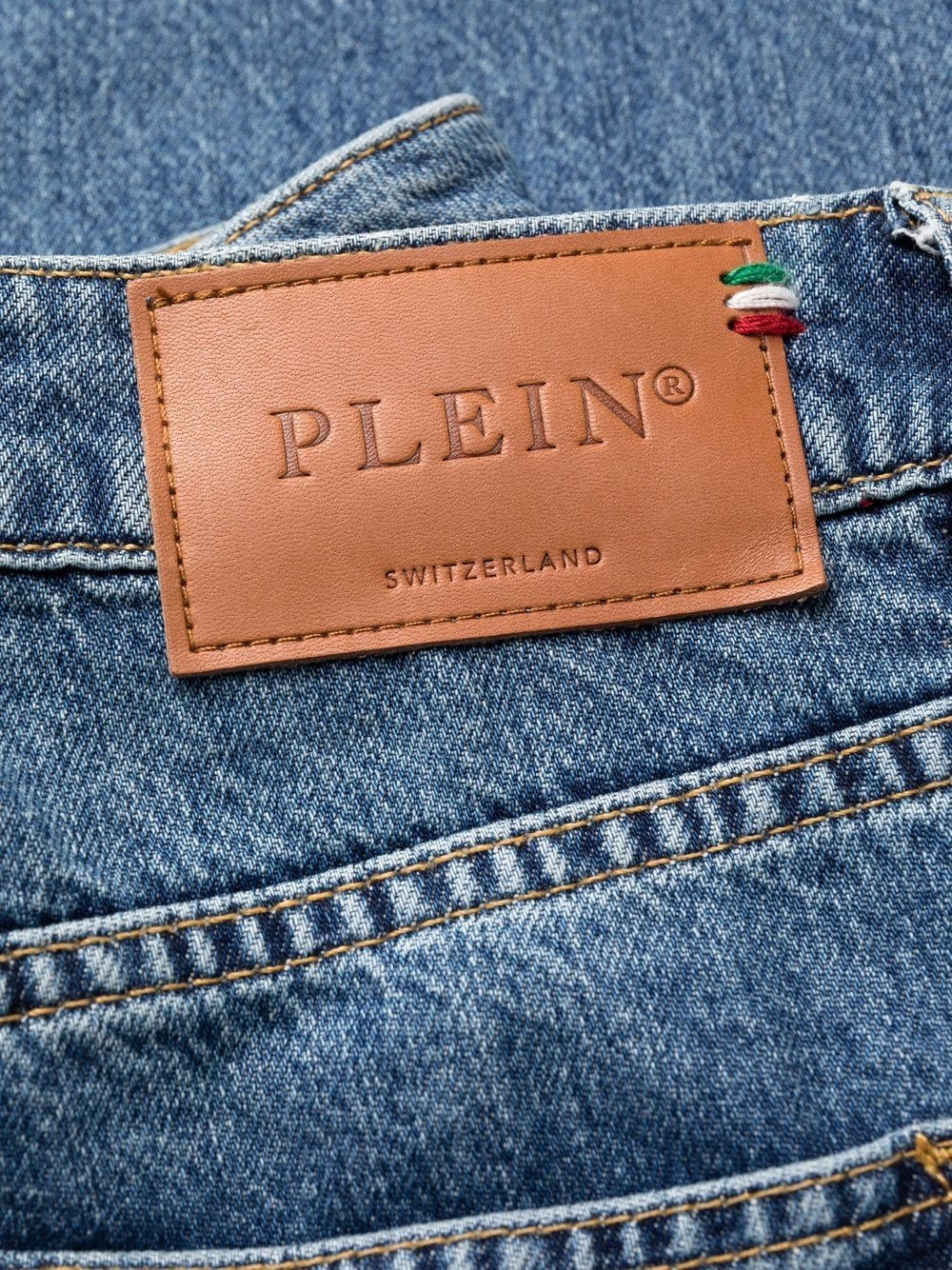Iconic Plein wide-leg jeans - 6