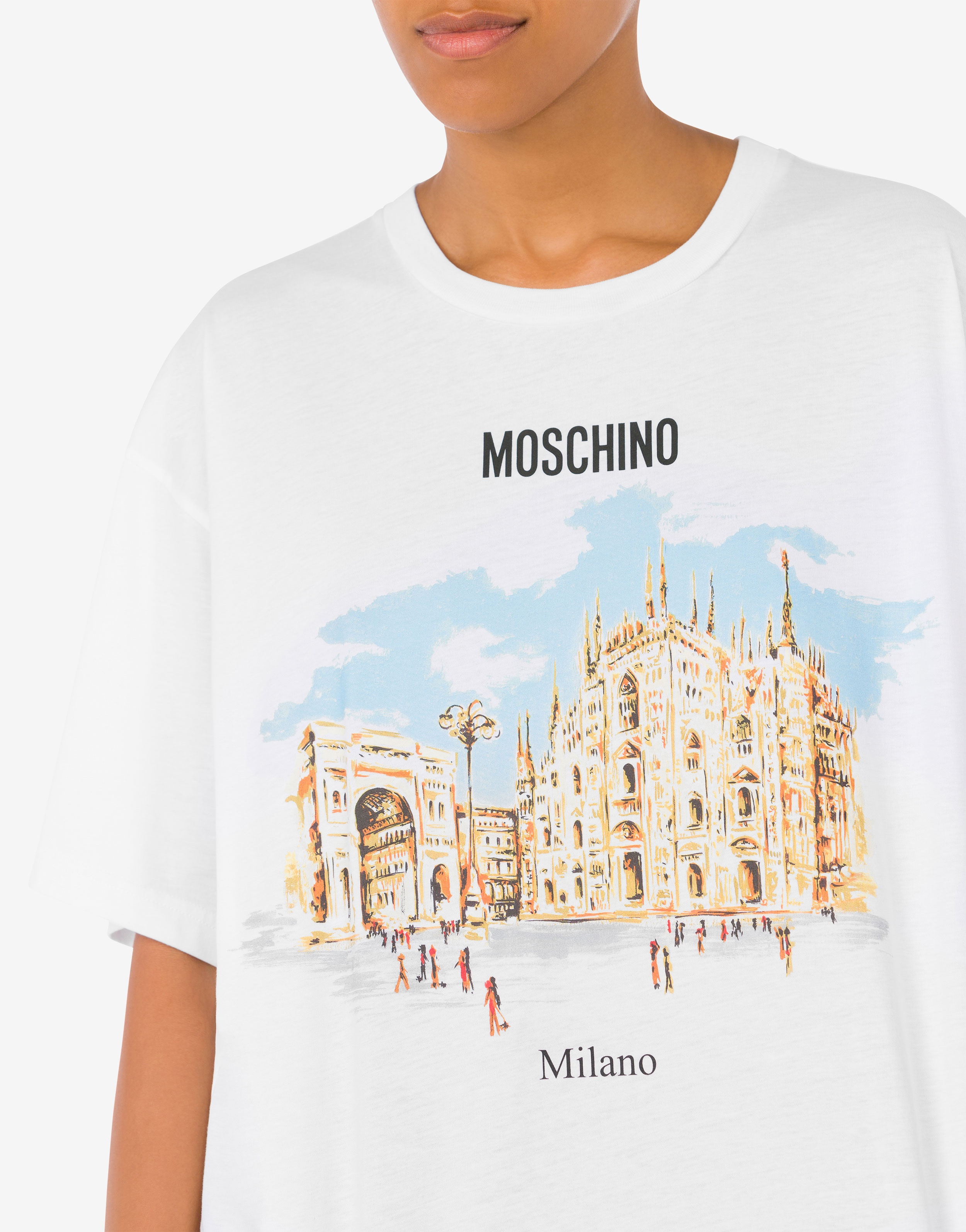 ARCHIVE PRINT ORGANIC JERSEY T-SHIRT - 4