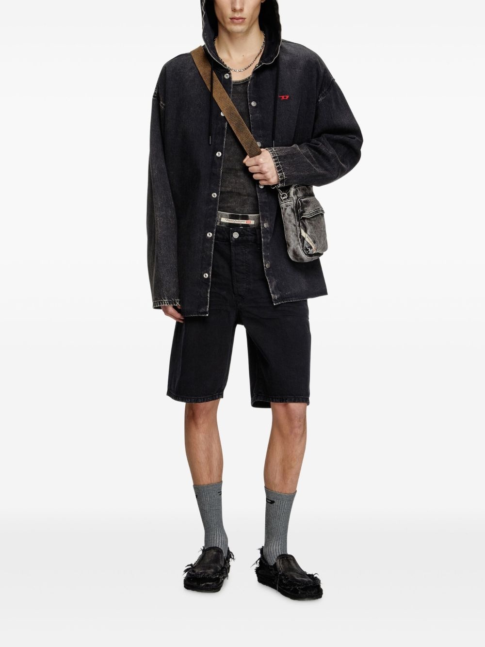 logo-patch shorts - 2