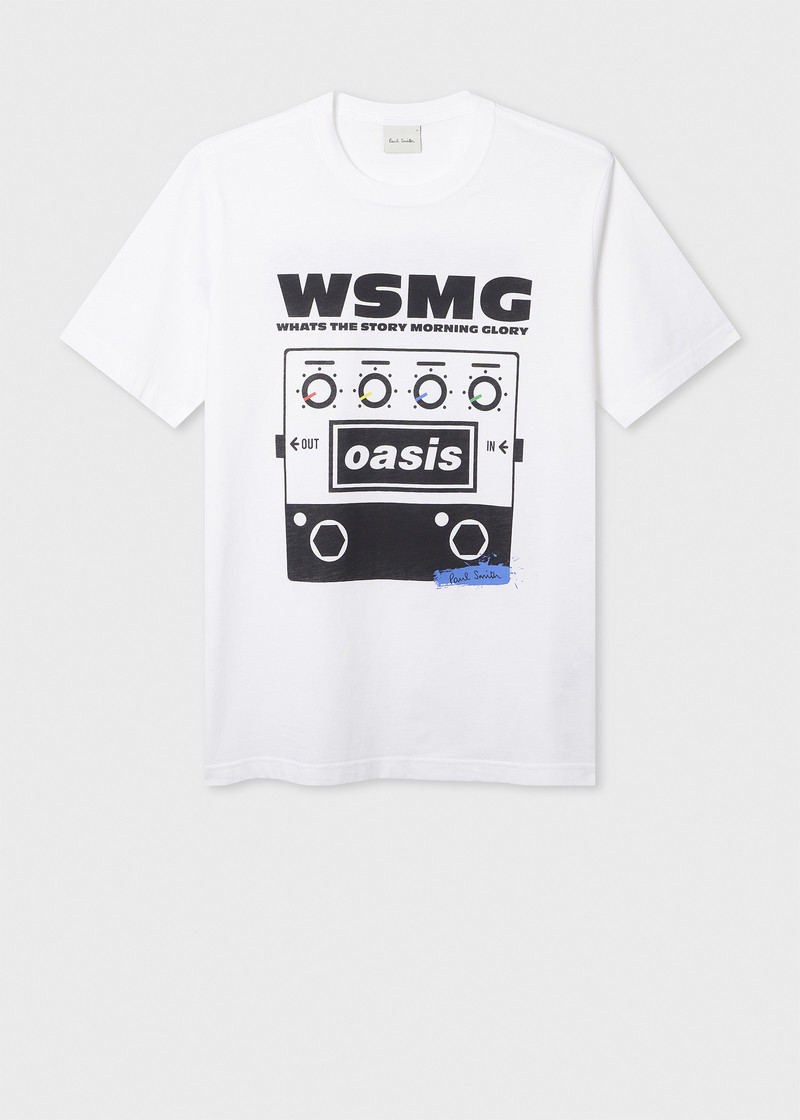 Paul Smith x Oasis - White WSMG Print T-Shirt 1