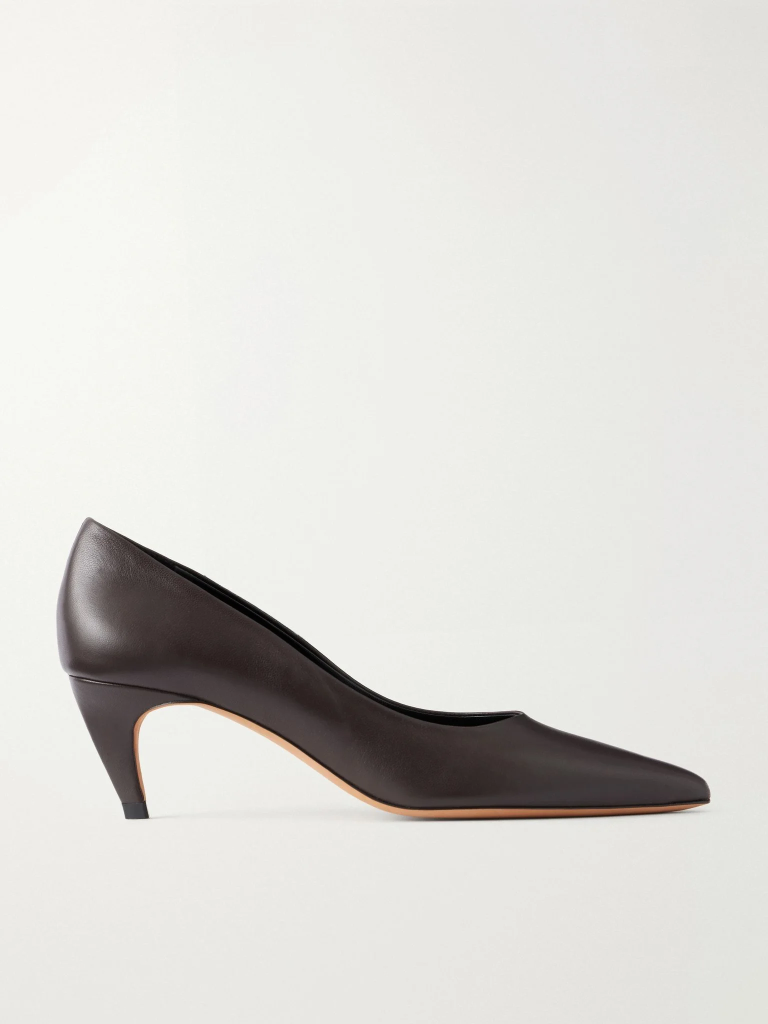 Blade 60 leather pumps Brown - 1