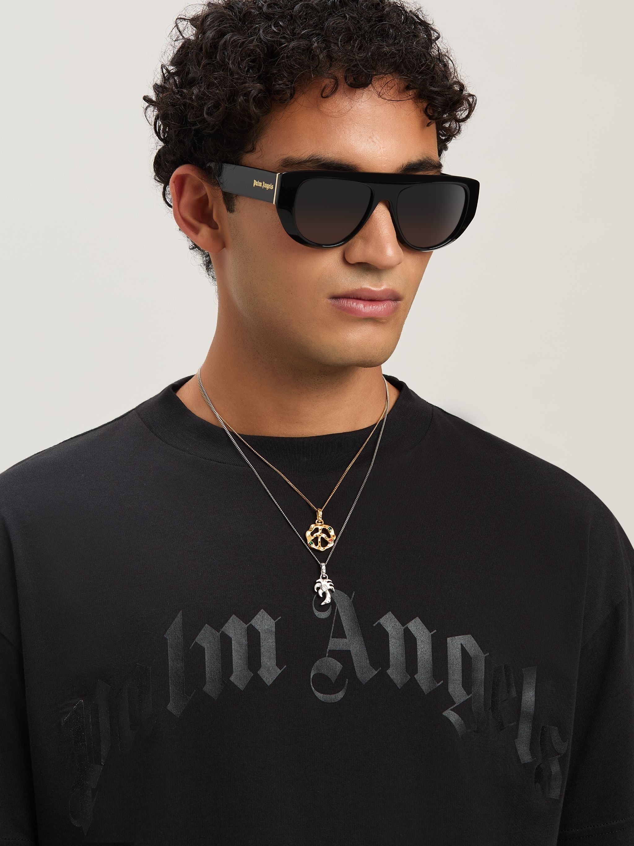 Curved logo Oversize T-shirt - 6