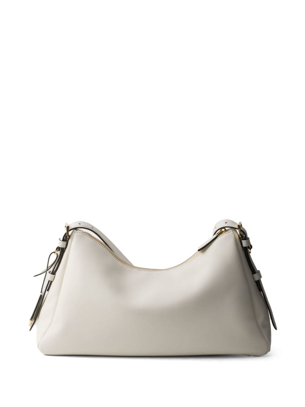 large triangle-logo shoulder bag - 2