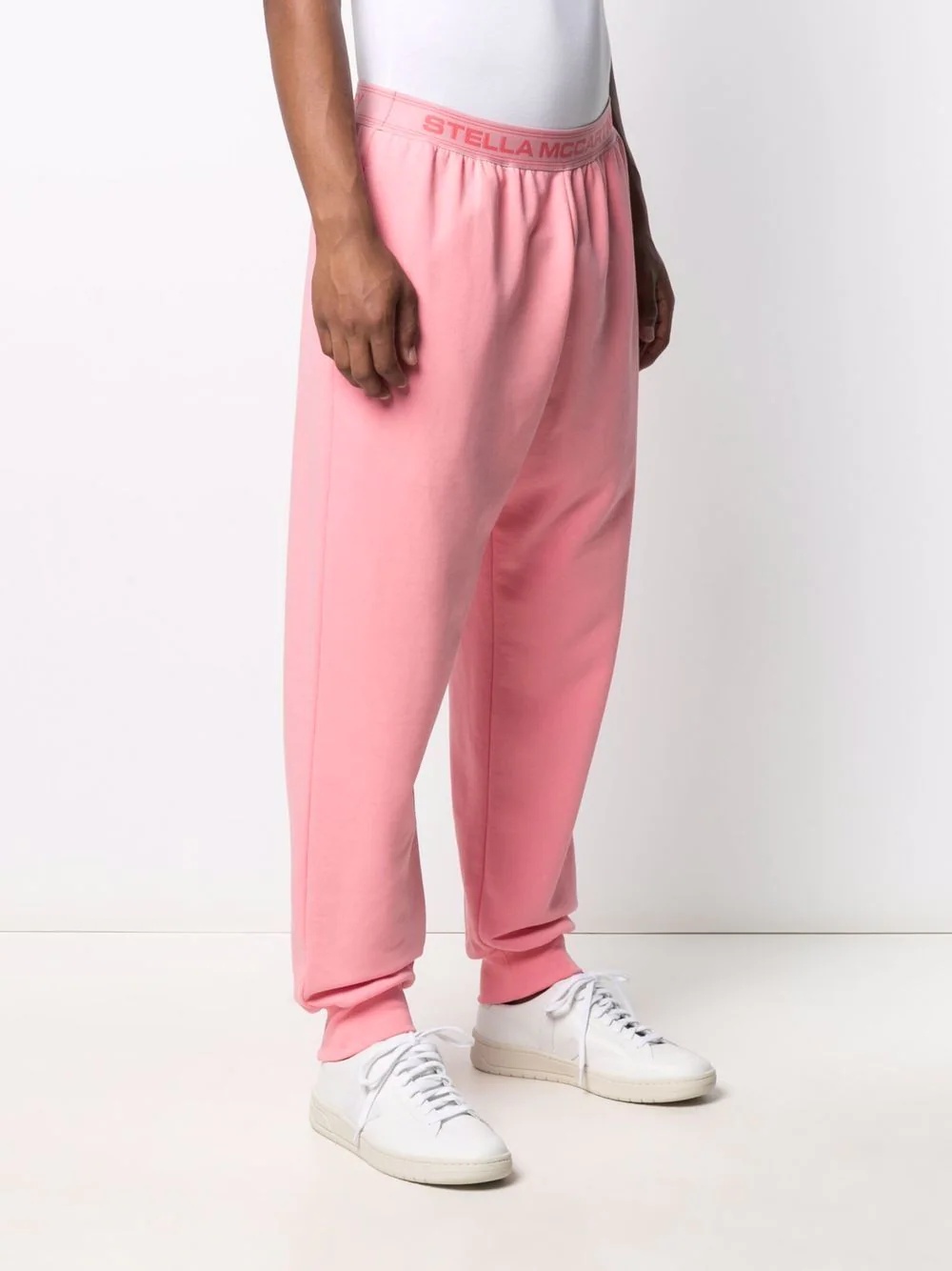 logo waistband jogging trousers - 4