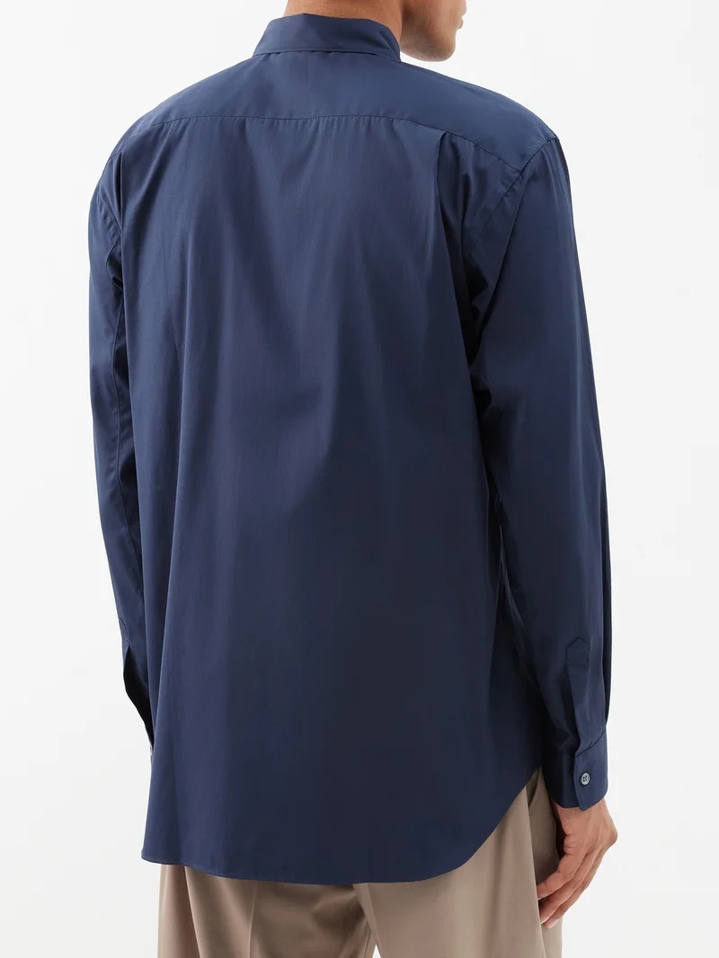 Cotton-poplin shirt - 5