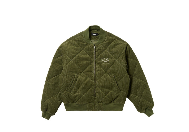 QUILTED JACKET THE DEEP GREEN - 1