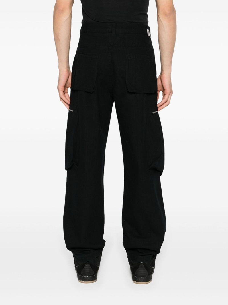 herringbone straight-leg 바지 4