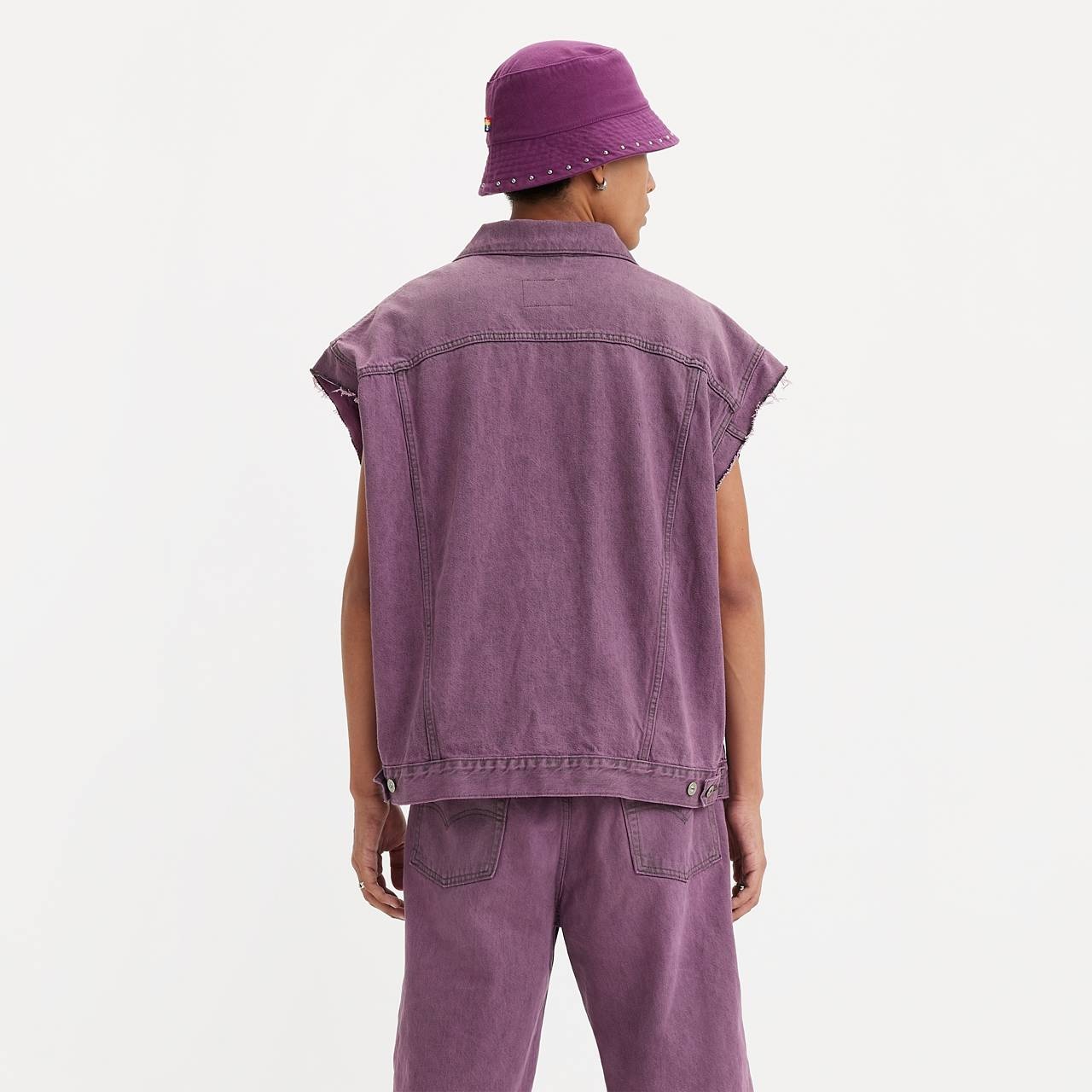 LEVI'S® PRIDE LIBERATION TRUCKER VEST - 4