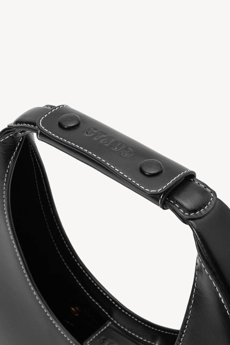 STAUD CUSTOM MOON BAG | BLACK 5