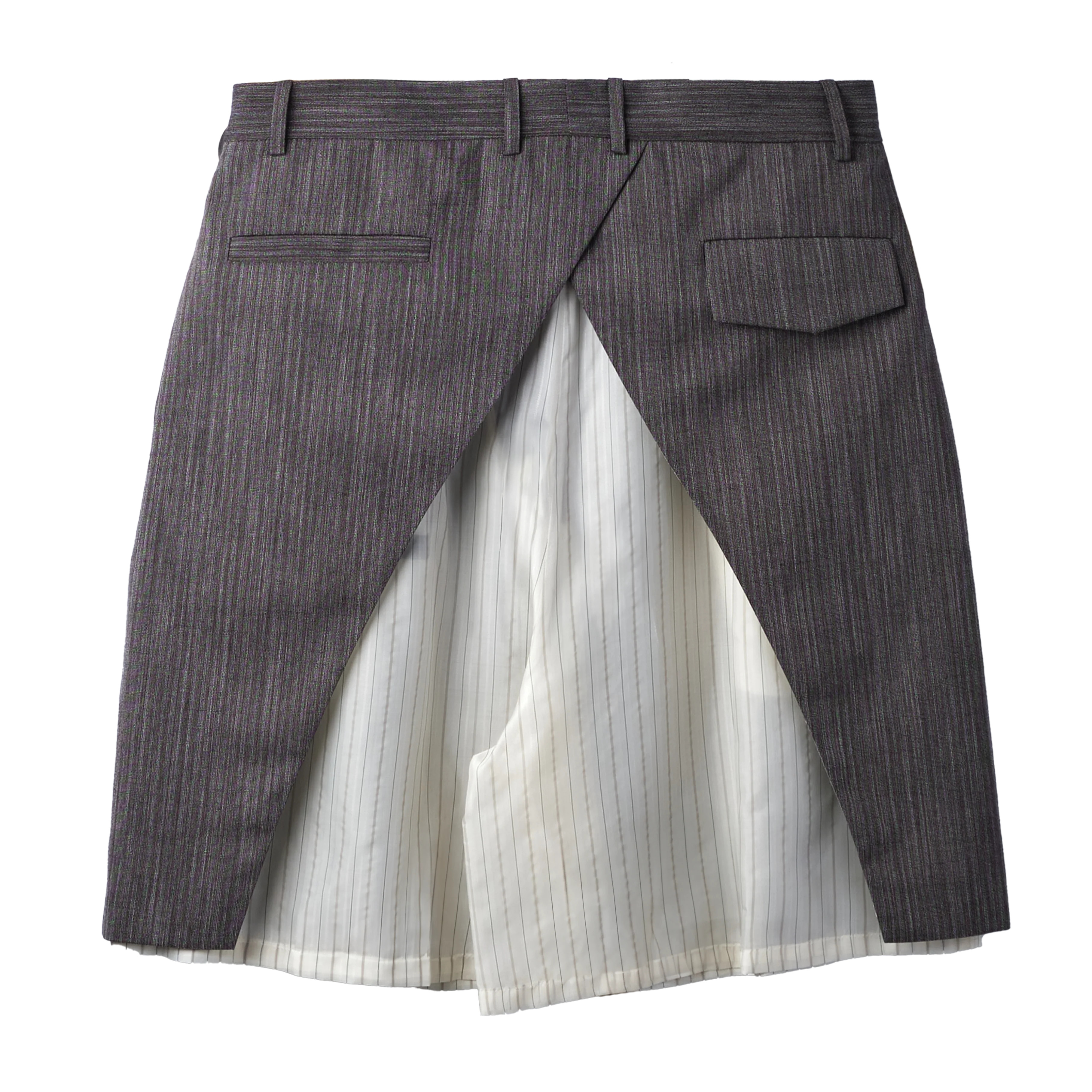 NAMACHEKO TIDAN SHORTS WITH SKIRT/SHORT FRONT GREY - 2