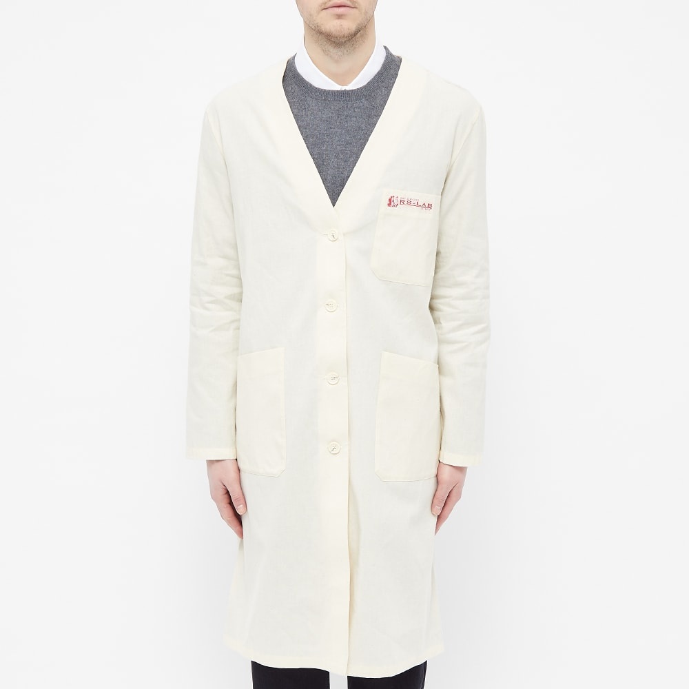 Raf Simons Classic 2 Label Lab Coat - 4