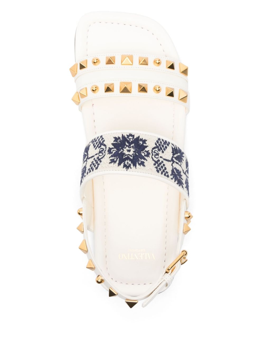 Rockstud sandals - 4