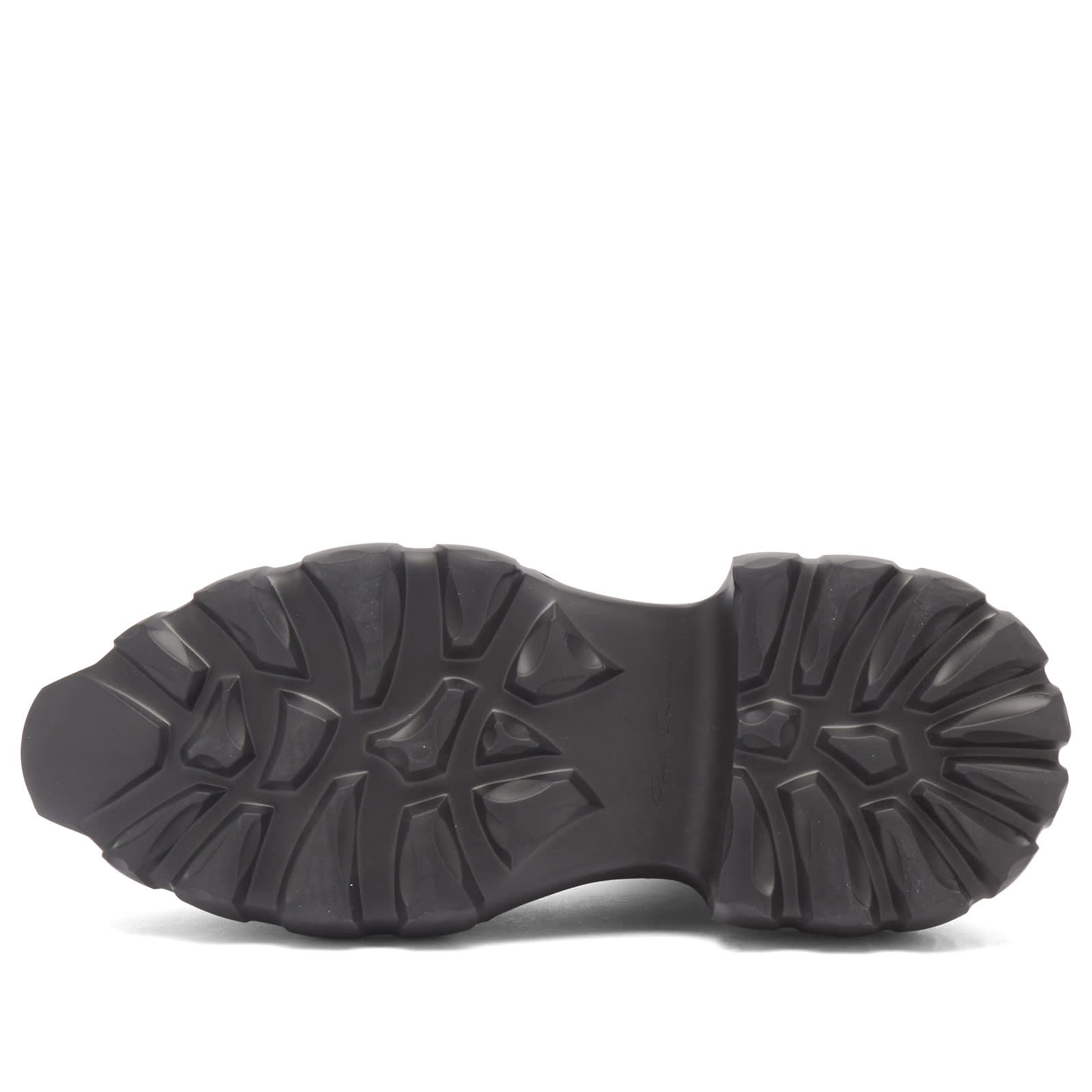 Rick Owens Leather Mega Tractor Boot - 5