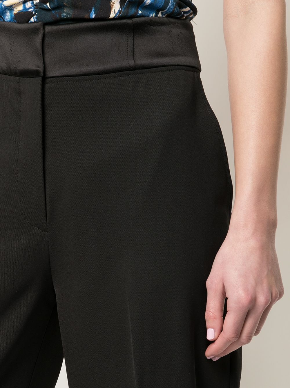 high-waist tailored trousers - 5