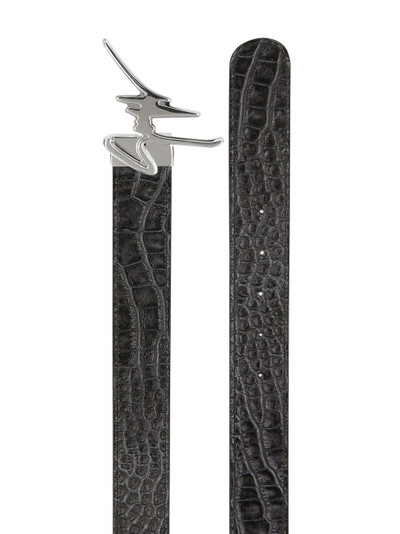 Giuseppe Zanotti Signature buckle belt outlook