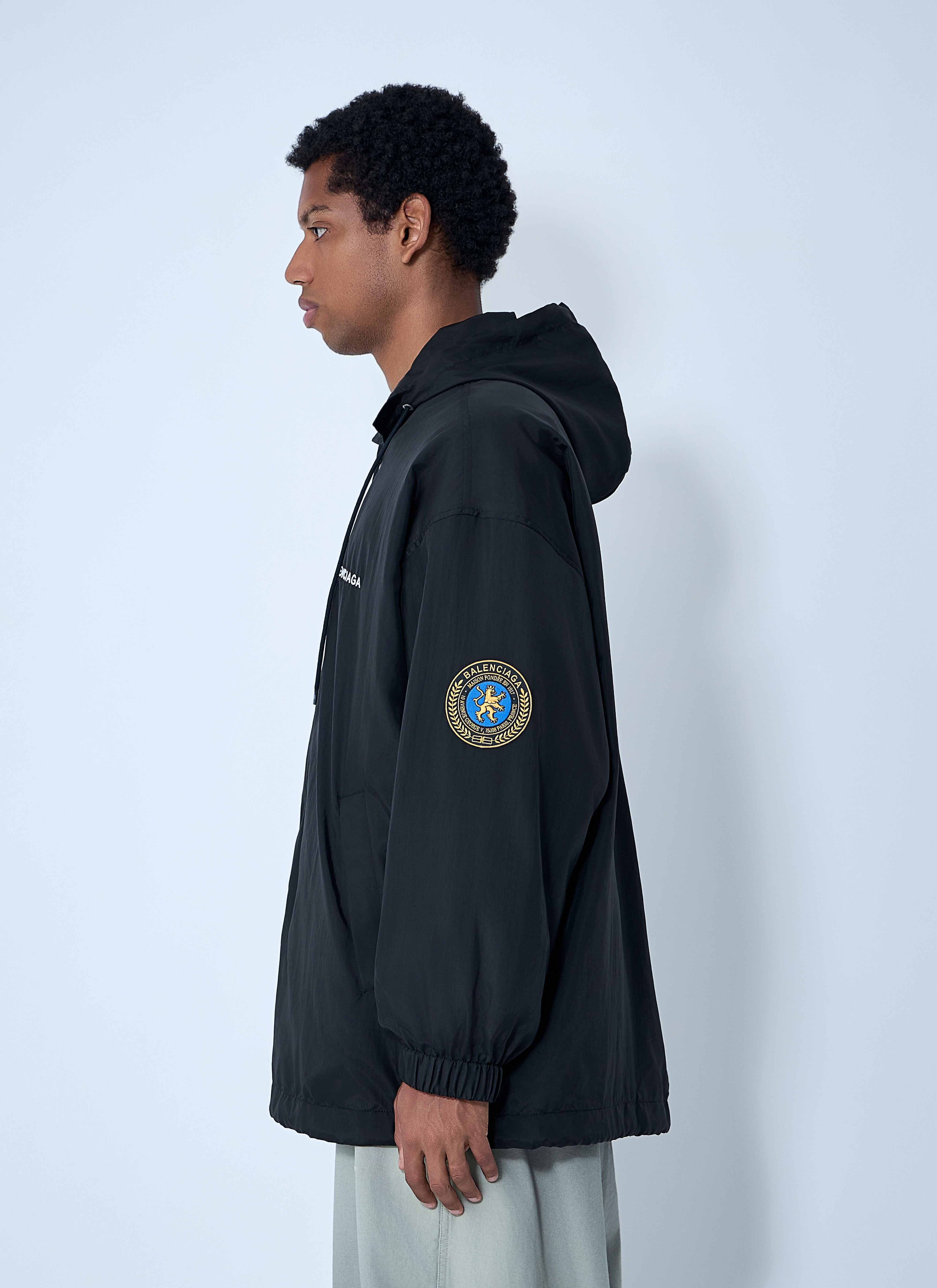 Logo Motif Windbreaker Jacket - 3