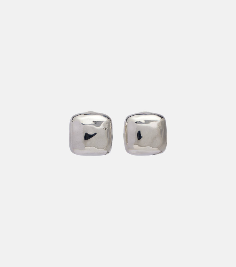 Tetra Small sterling silver earrings 1
