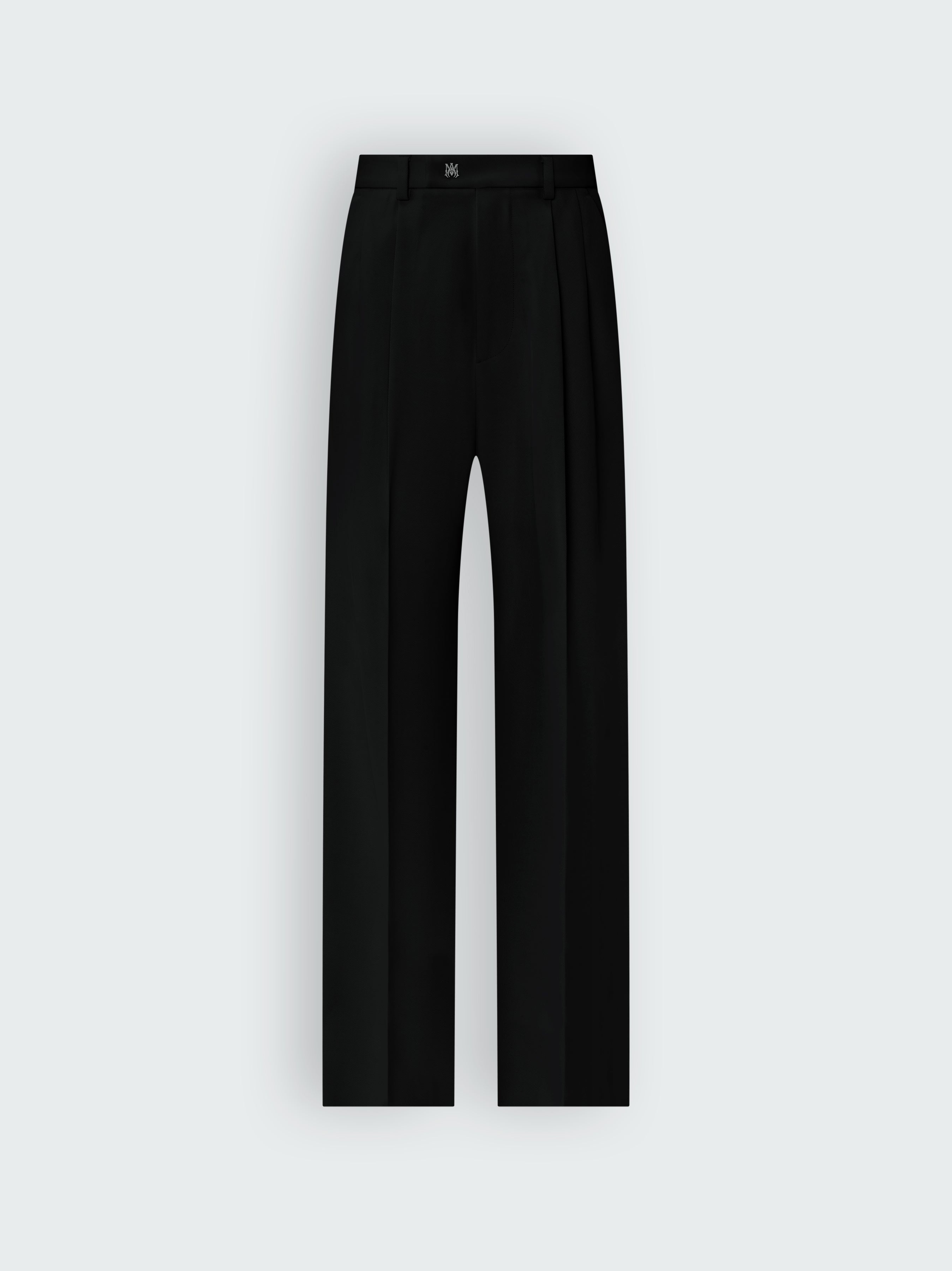 VISCOSE DOUBLE PLEATED TROUSERS - 1