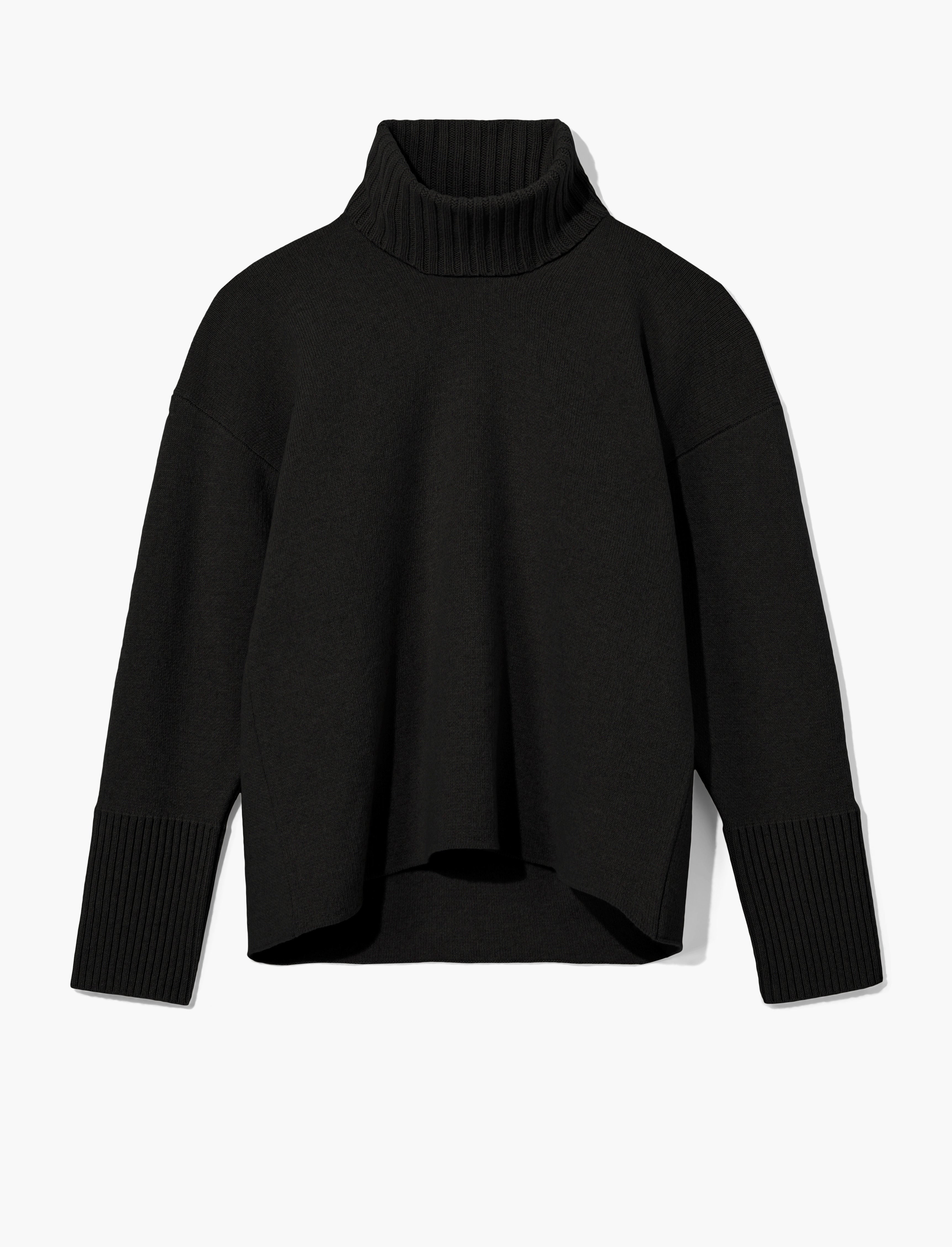 Sandra Turtleneck in Eco Doubleface Cashmere - 1