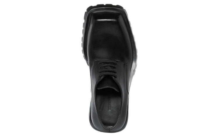 (WMNS) Balenciaga Trooper Derby Shoes 'Black' 678812WB9201000 - 4
