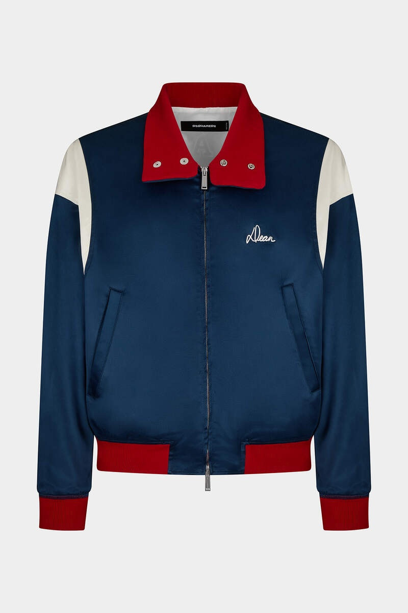BOWLING SATIN BOMBER 1