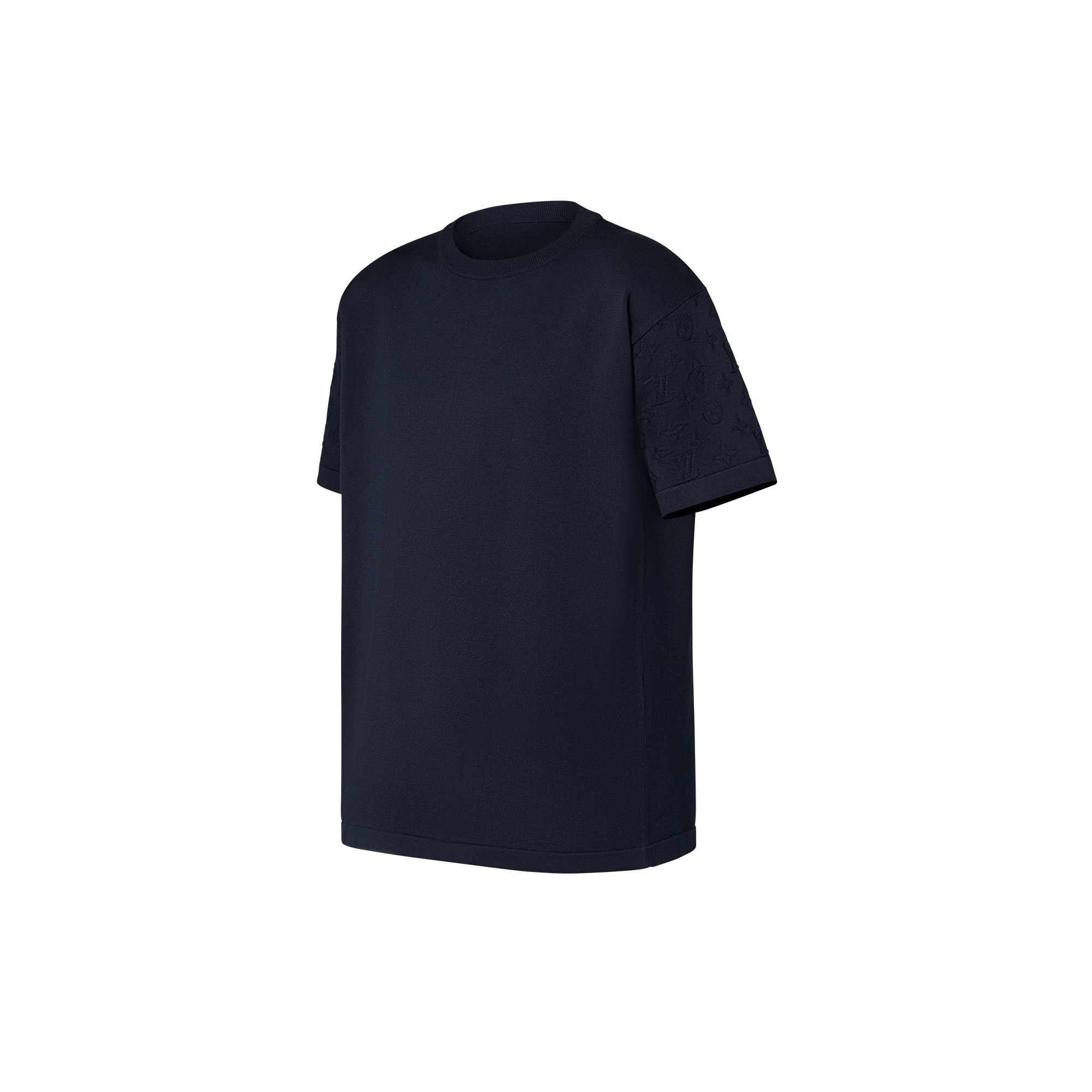 Short-Sleeved Cotton Crewneck - 2