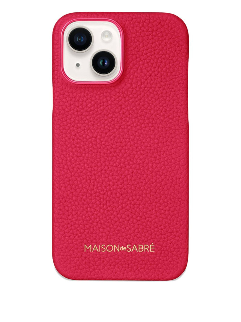 logo-lettering iPhone 15 case 1