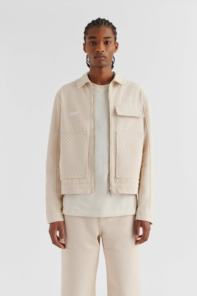 Grate Embossed Jacket 2