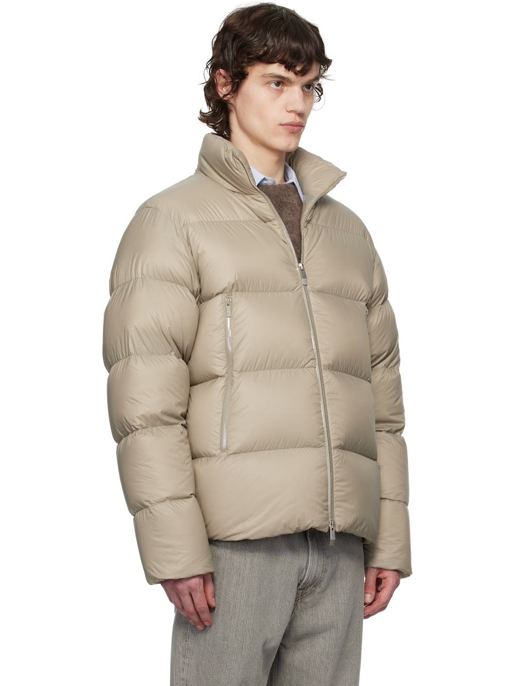 Beige Tarn Down Jacket - 2