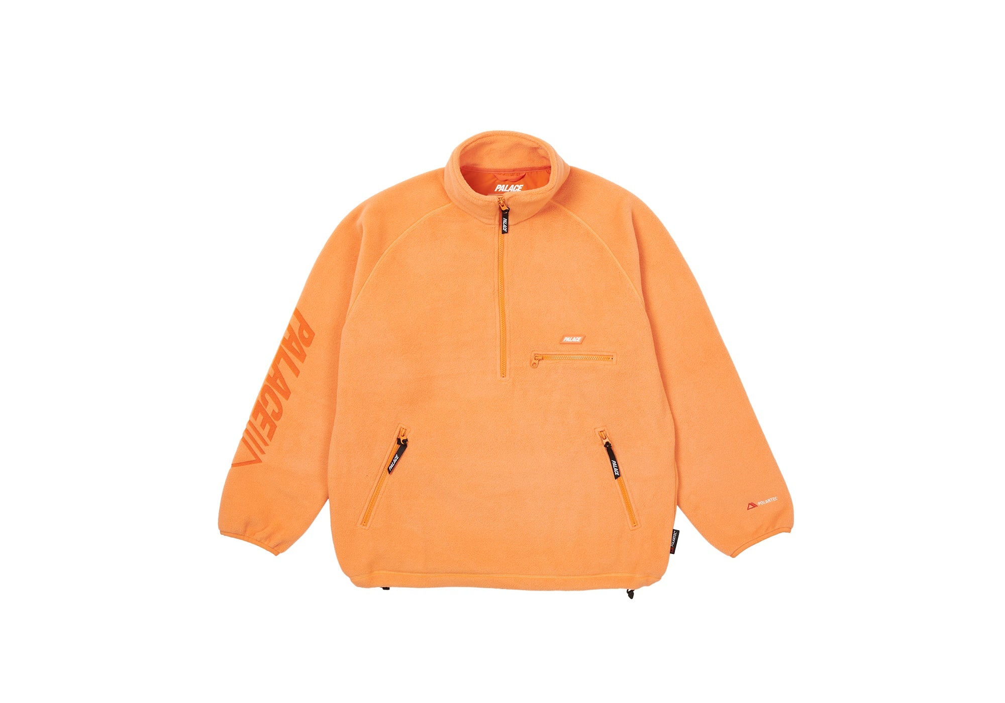 POLARTEC LAZER OUTER 1/2 ZIP ORANGE - 1