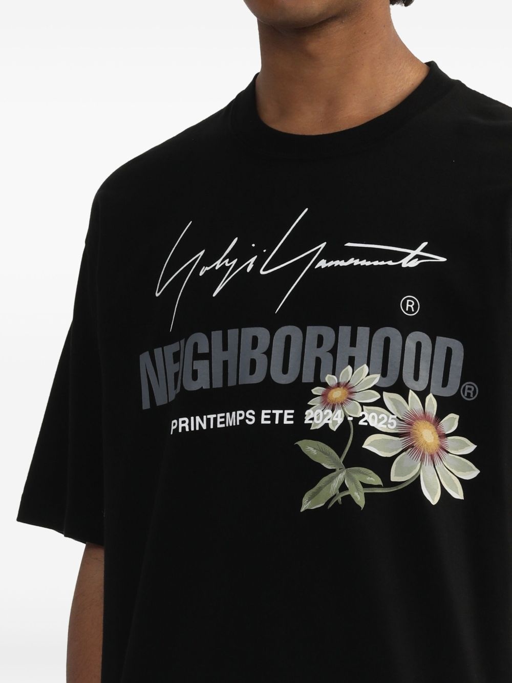 x Neighbourhood cotton T-shirt - 5