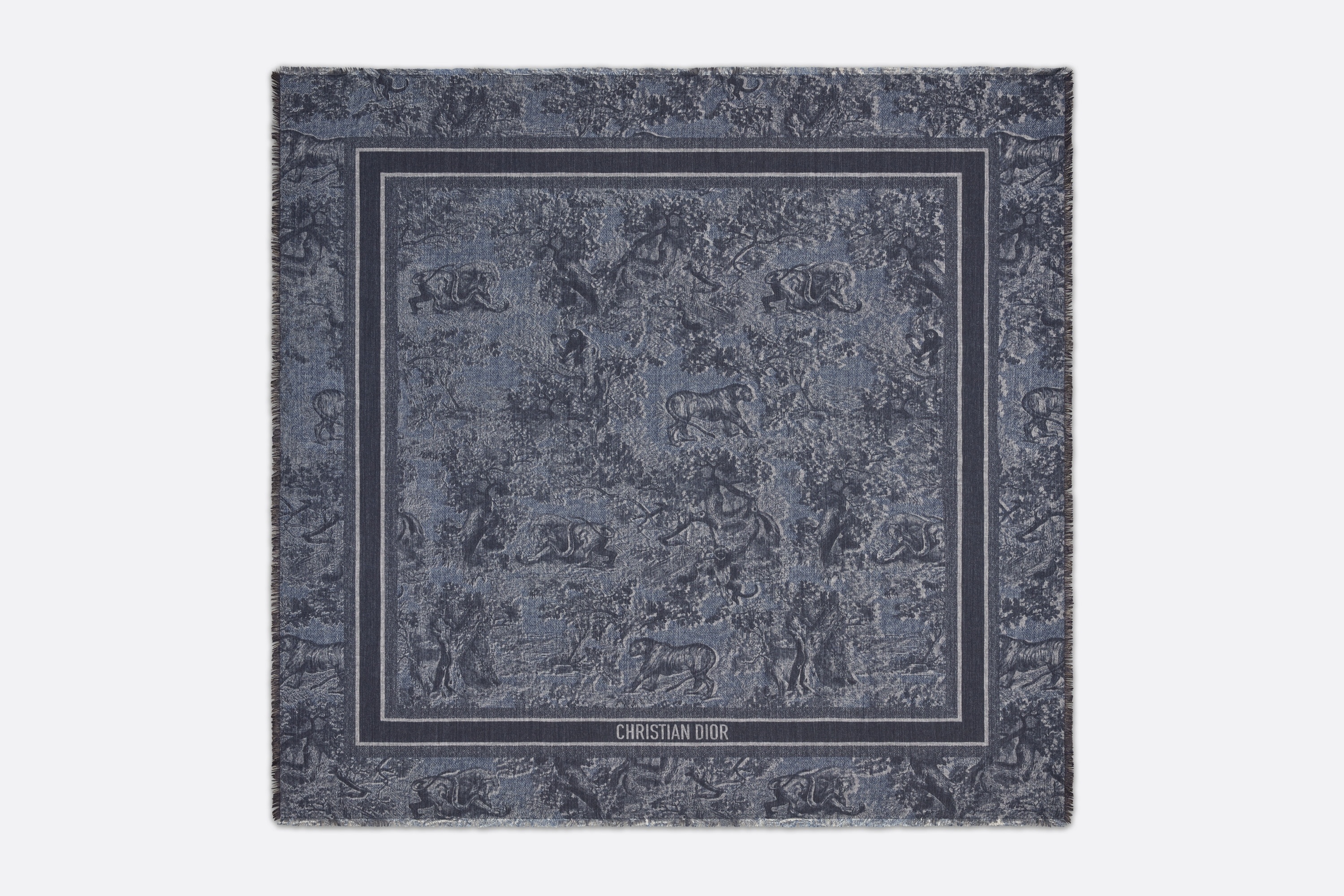 Toile de Jouy Sauvage Shawl - 1