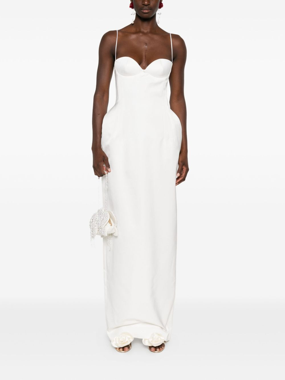 sleeveless maxi dress - 2