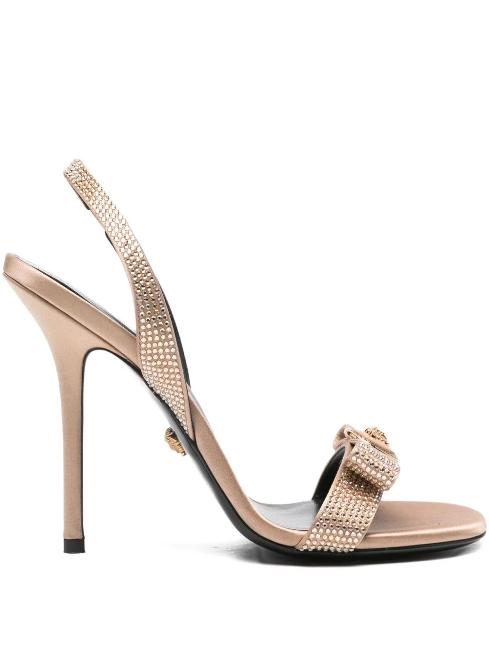 medallion-embellishment sandals - 1